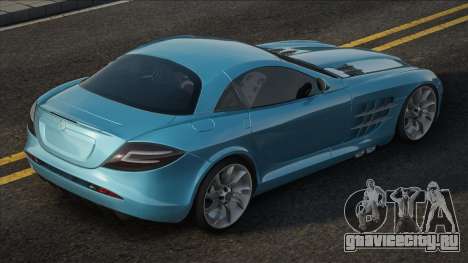 Mercedes-Benz SLR McLaren Blue для GTA San Andreas