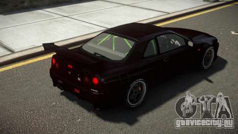 Nissan Skyline R34 NR для GTA 4