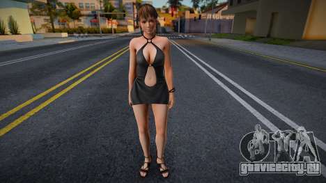 Hitomi Black Dress для GTA San Andreas