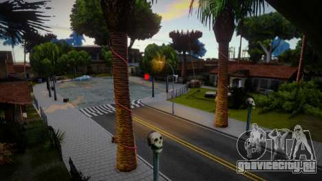 Обновленный Grove Street для GTA San Andreas