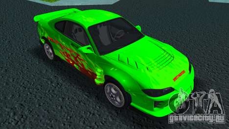 Nissan Silvia S15 99 BN Sports BLS Flame для GTA Vice City