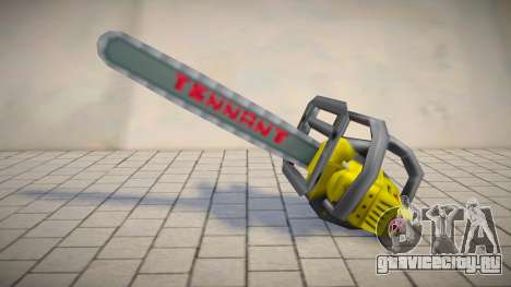 Yellow Tennant Chainsaw для GTA San Andreas