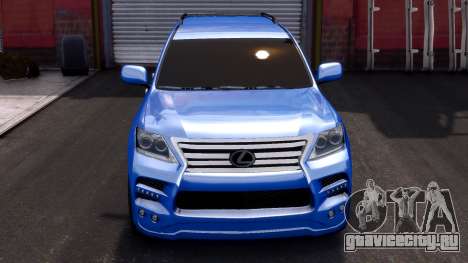Lexus LX570 Blue для GTA 4