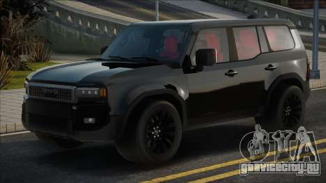 Toyota Land Cruiser Prado Black для GTA San Andreas