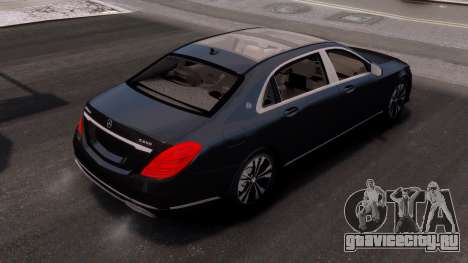 Mercedes-Benz Maybach S650 Сток для GTA 4