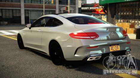 Mercedes-Benz C63 S AMG GR1 для GTA 4