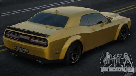Dodge Challenger SRT Demon Major для GTA San Andreas