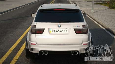 BMW X5M [New Plate] для GTA San Andreas