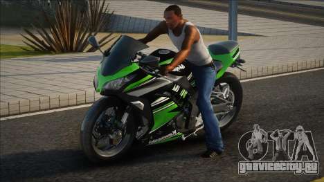Kawasaki Ninja Green для GTA San Andreas