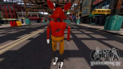Foxy from Five Nights at Freddys для GTA 4