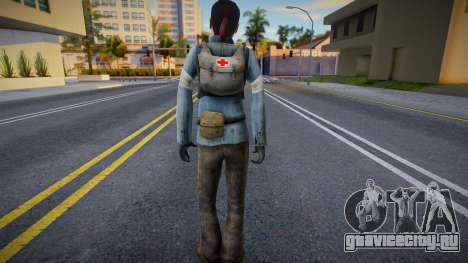 Half-Life 2 Medic Female 04 для GTA San Andreas