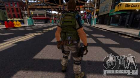 Chris Redfield Resident Evil 6 для GTA 4