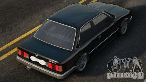 BMW 320i Черная Сток для GTA San Andreas