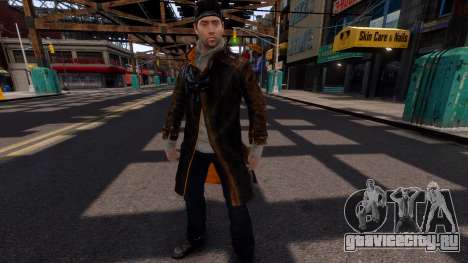 Watch Dogs Aiden Pearce Updated для GTA 4