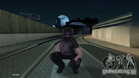 Syndicate Female Soldier для GTA San Andreas