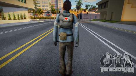 Half-Life 2 Medic Female 05 для GTA San Andreas