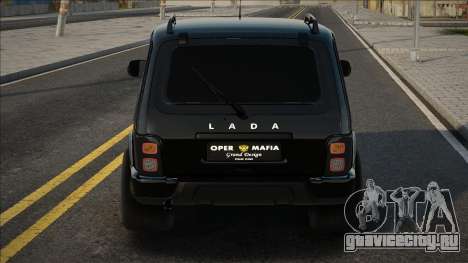 Lada Niva Black Opera для GTA San Andreas