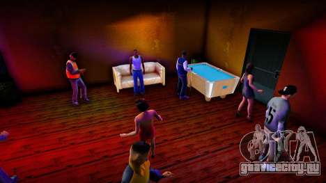 House party mod v2.0 для GTA San Andreas