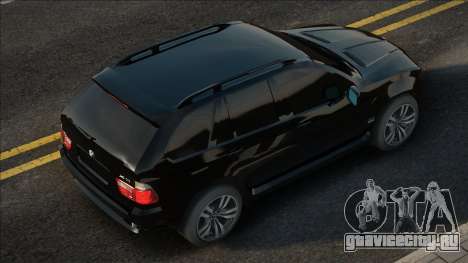 BMW X5 Стоковая Черная для GTA San Andreas