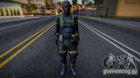 MSF Soldier y snake fixeado для GTA San Andreas