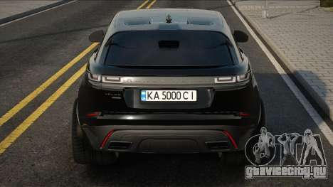 Range Rover Velar Черная для GTA San Andreas
