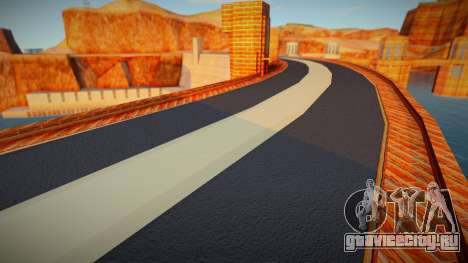 Новая текстура дамбы v3 для GTA San Andreas