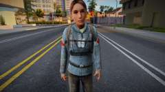 Half-Life 2 Medic Female 02 для GTA San Andreas