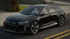 Audi RS6 C8 Black для GTA San Andreas