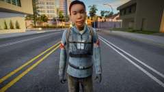 Half-Life 2 Medic Female 04 для GTA San Andreas