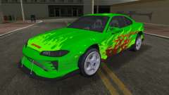 Nissan Silvia S15 99 BN Sports Flame для GTA Vice City