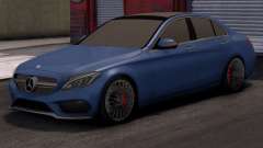 Mercedes-Benz C250 Blue для GTA 4