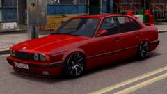 BMW M5 Красная Сток для GTA 4