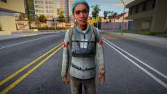 Half-Life 2 Medic Female 03 для GTA San Andreas