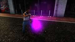 Фиолетовый цвет балончика с краской для GTA San Andreas