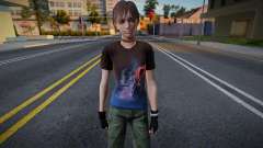 Rebecca T-Shirt Shadow Of Fear для GTA San Andreas