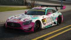 Mercedes-BENZ AMG GT3 EVO 2024 GOODSMILE RACING для GTA San Andreas