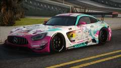 Mercedes-BENZ AMG GT3 GOODSMILE RACING 2024 MIKU для GTA San Andreas