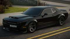 Dodge Challenger Srt Demon Черная для GTA San Andreas