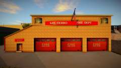 Новые текстуры для пожарной станции в Сан-Фиерро для GTA San Andreas