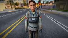 Half-Life 2 Medic Female 01 для GTA San Andreas