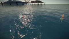Люди плавают на всех пляжах для GTA San Andreas