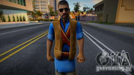 White mercenary v1 для GTA San Andreas