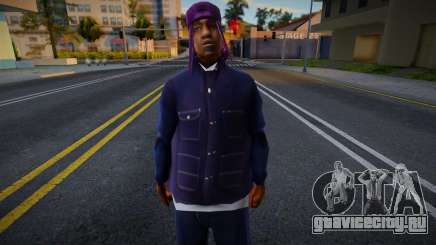 HQ Ballas Man v3 для GTA San Andreas