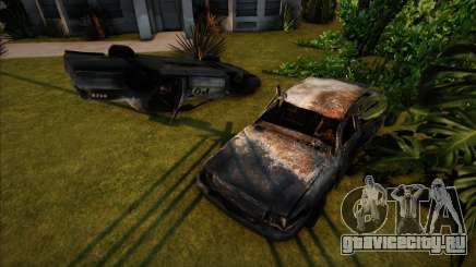 Autos estrellados en Groove Street y East Los Sa для GTA San Andreas