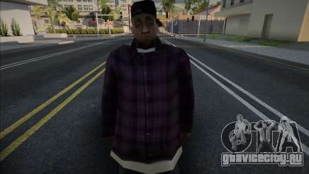 HQ Ballas Man v5 для GTA San Andreas