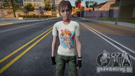 Rebecca T-Shirt Super Nurse для GTA San Andreas