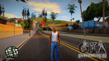 Показывать название локации возле радара для GTA San Andreas