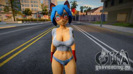 Michiru Kagemori Thicc (Brand New Animal) Casual для GTA San Andreas