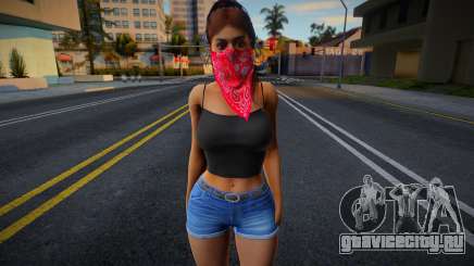 Lucia from GTA 6 v1 для GTA San Andreas