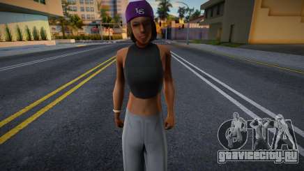 Hq Girl Ballas 2 для GTA San Andreas